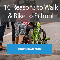 10 reasons to walk/bike to school cta