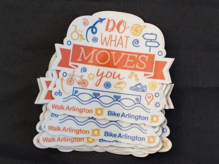 WalkArlington Do What Moves You Sticker